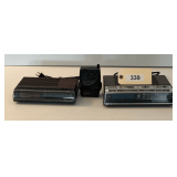 GE Clock Radio  Emerson Clock Radio Emergency Weather System