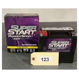 Super Start Power Sport ETX14 AGM Battery with Original Packaging