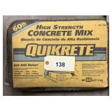 Quikrete 60 lb High Strength Concrete Mix Bag