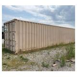 40-Foot Corrugated Steel Shipping Container