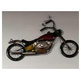 Metal Motorcycle Wall Art Sculpture