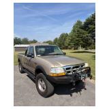 1999 Ford Ranger 4X4 offroad package w/ 145,XXX Miles. Good condition. Crew cab, includes a BADLAND ZXR 500 UTV/Powersport Wench, roll top bed cover, lined bed, wheels in great condition and runs well