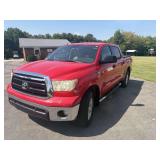 2011 Toyota Tundra 5.7L V8 w/ 154,xxx Miles. Includes roll top for bed. Wheels in great condition. Turns over and can drive in shorts spurts but has a misfire.