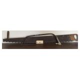 Two Man Crosscut Saw with Bow Frame
