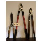 Assorted Garden Pruners and Loppers - Lot of Three