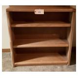 Wooden Bookcase with Three Shelves