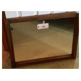 Wooden Framed Wall Mirror