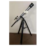 Refracting Telescope with Adjustable Tripod and Finder Scope
