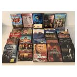 Assorted DVD Movie Lot Featuring Action Comedy and Drama Films