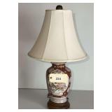 Imari Style Ceramic Table Lamp with Shade