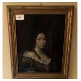 Framed Oil Painting Portrait of a Woman