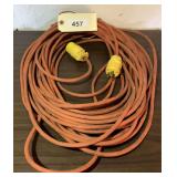Heavy Duty Orange Extension Cord with Yellow Ends