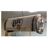 Miller Lite Beer Hanging Illuminated Can Sign