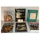Assorted Cookbook Collection featuring Southern Living and Julia Child