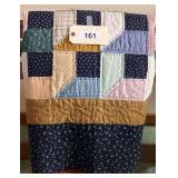 Patchwork Quilt with Star and Moon Print Fabrics