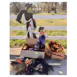 Assorted Halloween Decorations and Props