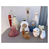 Assorted Decorative Bottles and Perfume Vessels
