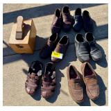 Assorted Footwear with Esquire Shoe Valet- Size 11 and 11.5