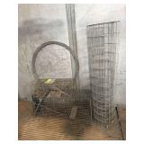 Lot of Wire Fencing and Traps