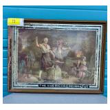 The American Cincinnatus Framed Advertising Mirror, Phoenix Horse Shoe Co.