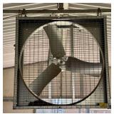 Industrial Ventilation Fan with Guard- bring ladder to remove!