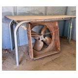 Dayton Farm Duty Motor Fan with Work Table