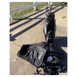 Assorted Golf Equipment: Clubs, Bags, and Accessories