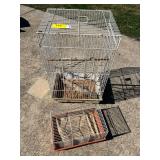 Bird Cage with Additional Small Animal Cage
