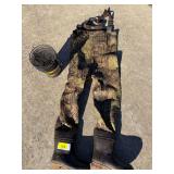 Hodgman Camouflage Chest Waders with Frabil Deluxe Minnow Traps