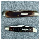 Schrade Old Timer and Case Folding Pocket Knives, Set of 2