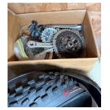 Bicycle Tires and Component Assortment