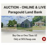 SOLDasap Presents: Paragould Land Bank Auction • Live & Online | Bid on One, Two, or All Three Lots