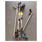 Assorted Long-Reach Reacher Grabber Tool Collection (Lot of 4)