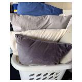 Assorted Decorative and Bed Pillows