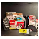 Lot of Furniture Felt Pads and Fasteners including Velcro and Super Sliders