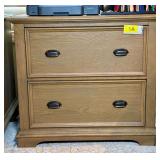 Riverside Furniture Wooden Two-Drawer Lateral File Cabinet