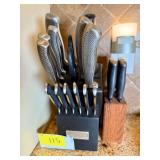 Cuisinart Knife Block Set with Extra Wooden Block