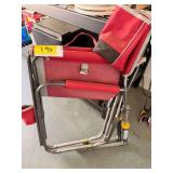 GCI Outdoor Freestyle Rocker Portable Folding Rocking Chair Red