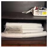 Lot of Charging Cables, Surge Protector, and Sleeved Cups