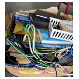 Assorted Office Supplies and Paper Management Lot with Trimmer and Envelopes
