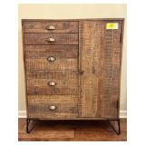 Ashley Furniture Signature Design Accent Cabinet - Reclaimed Wood Look