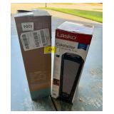 Two Lasko Ceramic Tower Heaters with Remote Control
