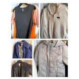 9 Pieces Women's Jackets, Dresses, and Tops Lot - Sizes M and L