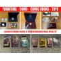 FURNITURE - COINS - COMIC BOOKS - TOYS - ONLINE BIDDING ENDS TUES., MAY 14TH @ 6:00 PM EDT