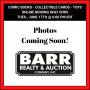 COMIC BOOKS - COLLECTIBLE CARDS - TOYS - ONLINE BIDDING ONLY ENDS TUES., JUNE 17TH @ 6:00 PM EDT