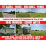 117 ACRES - HOUSE - BUILDINGS - PONDS - COUNTY WATER - ONLINE BIDDING ONLY ENDS TUES., JULY 1ST @ 4:00 PM EDT