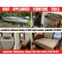 BOAT - APPLIANCES - FURNITURE - TOOLS - ONLINE BIDDING ONLY ENDS TUES., AUG. 19TH @ 6:00 PM EDT