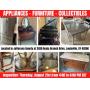 APPLIANCES - FURNITURE - COLLECTIBLES - ONLINE BIDDING ONLY ENDS TUES., AUG. 26TH @ 6:00 PM EDT