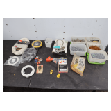 Wire Connector, Coaxial Cable, Screws, Nails, Electric Fence Insulators, Butt Connectors, and Misc.