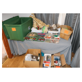 Ornaments, Artificial Flowers, Stockings, Christmas Lights, and Misc. Christmas Decorations